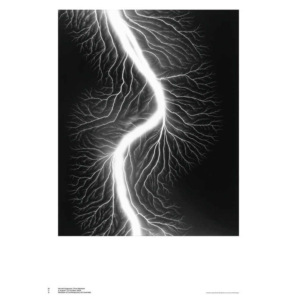 Poster | Lightning Fields 225 | Hiroshi Sugimoto | MCA