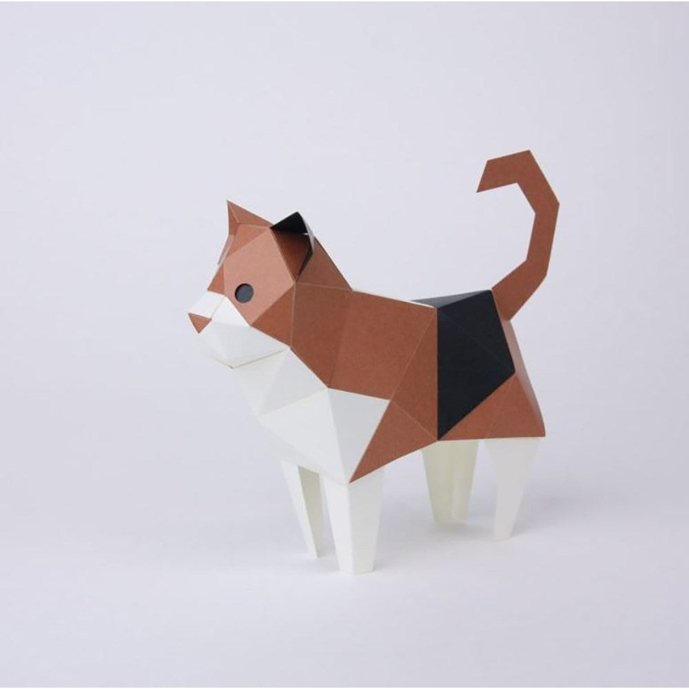 Paper Model | TINY | Calico Cat