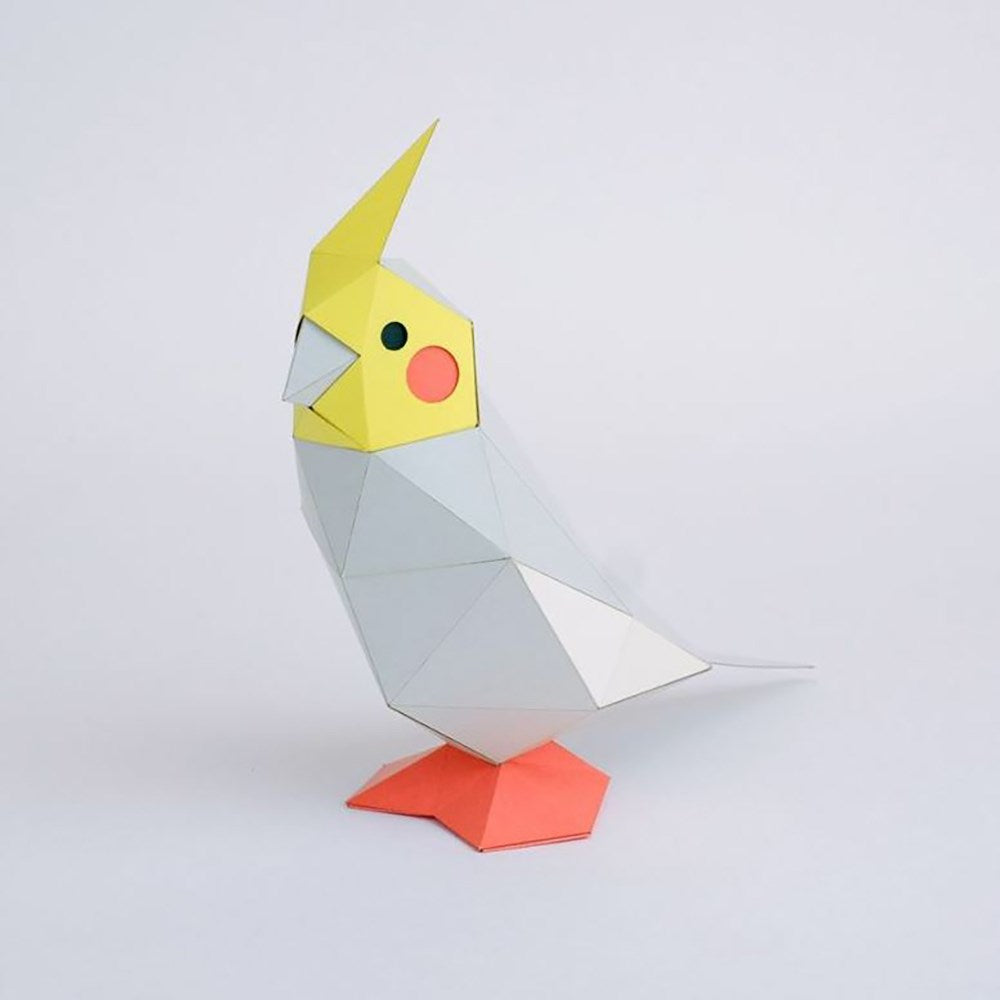 Paper Model | TINY | Cockatiel