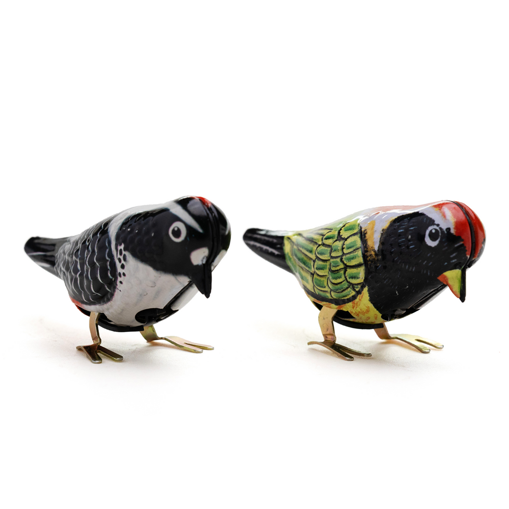 Wind up tin toy | Pecking bird