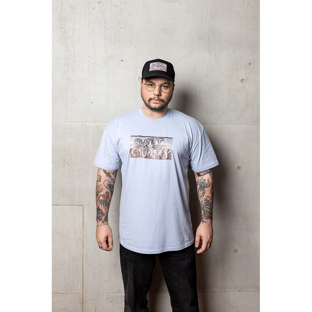 Tshirt | Sweet Country by David Brown | Waringarri Arts x MCA | langgeng