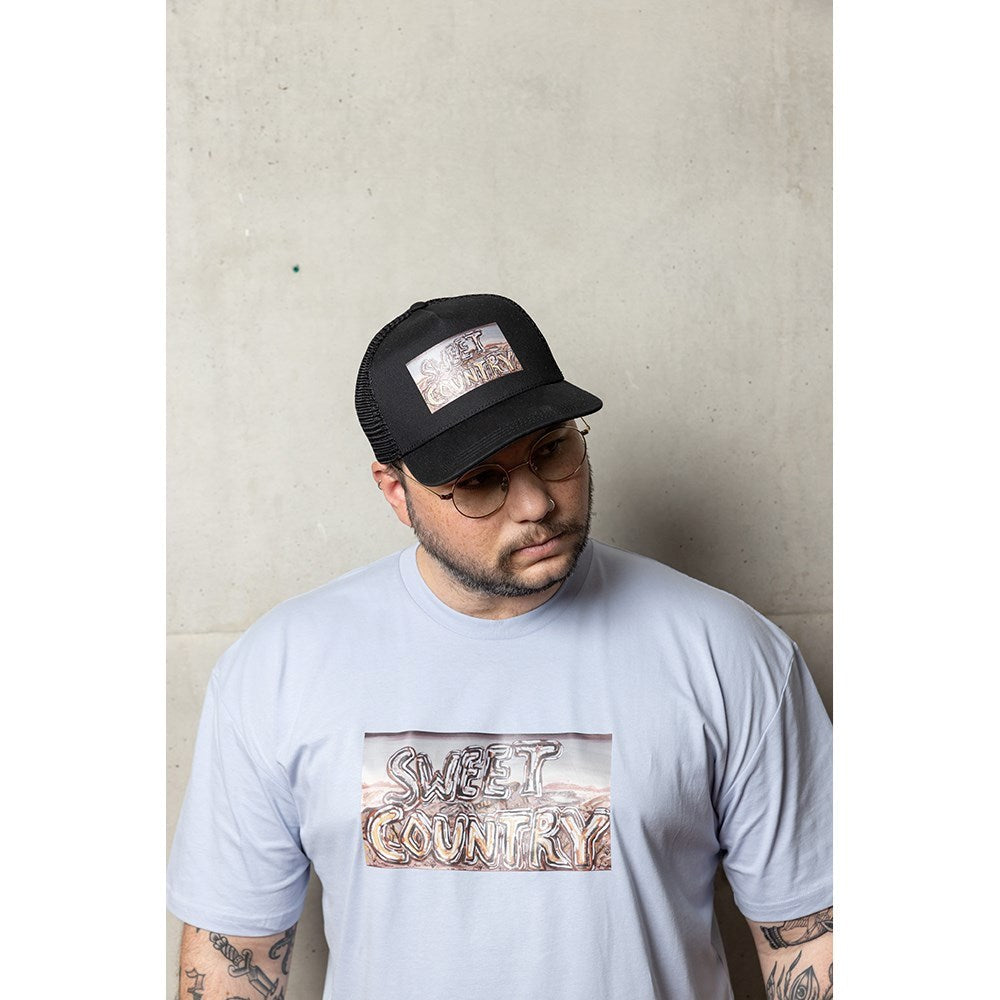Tshirt | Sweet Country by David Brown | Waringarri Arts x MCA | langgeng