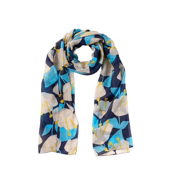 Silk scarf | Tulip