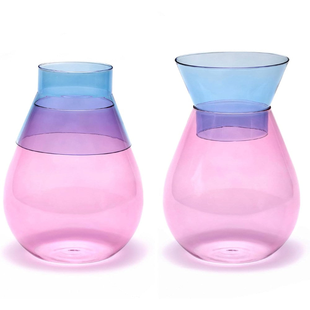 Vase |Two-tone glass