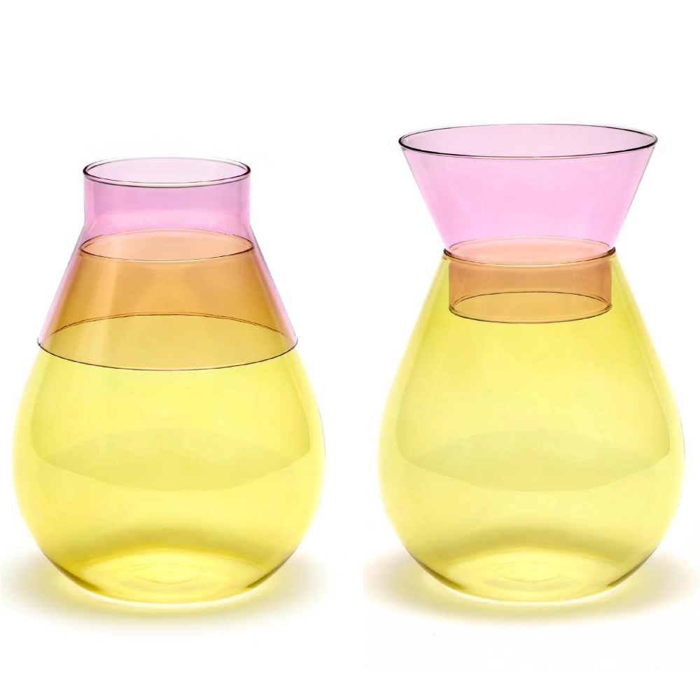 Vase |Two-tone glass