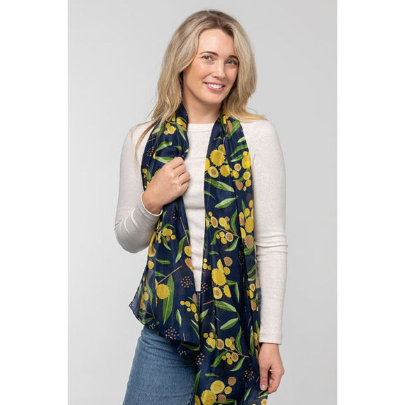 Scarf | Silk | Wattle