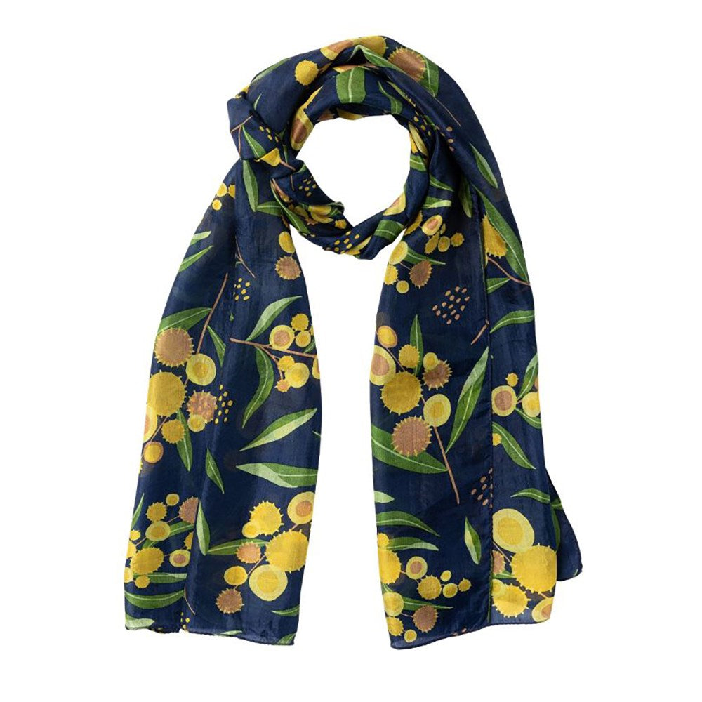 Scarf | Silk | Wattle