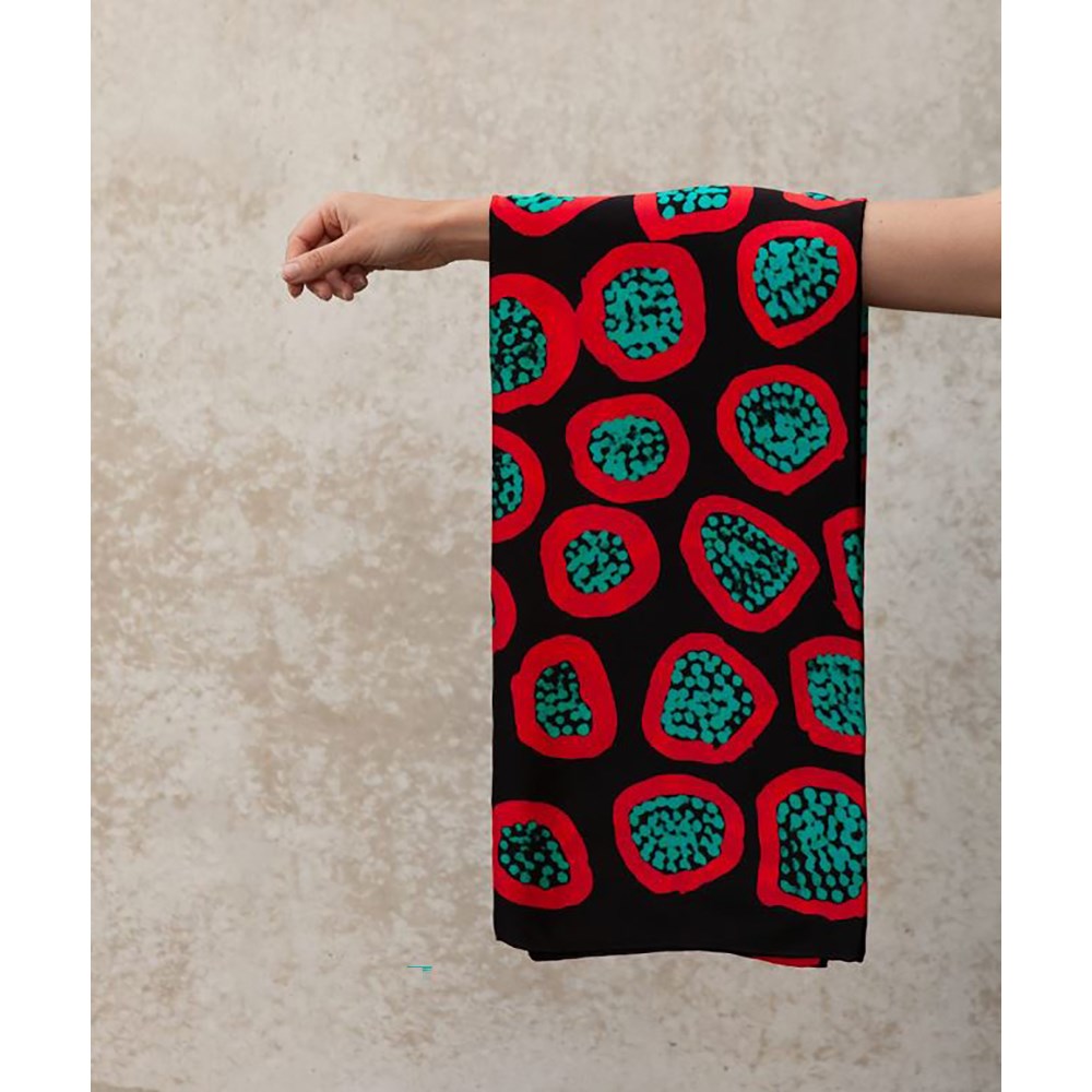 Silk scarf | Kampagee by Margaret Baragurra | One of Twelve