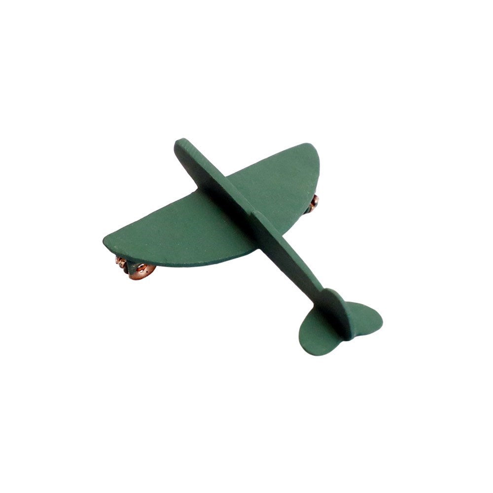 Trench art brooch | Spitfire plane | Martin de Ruyter