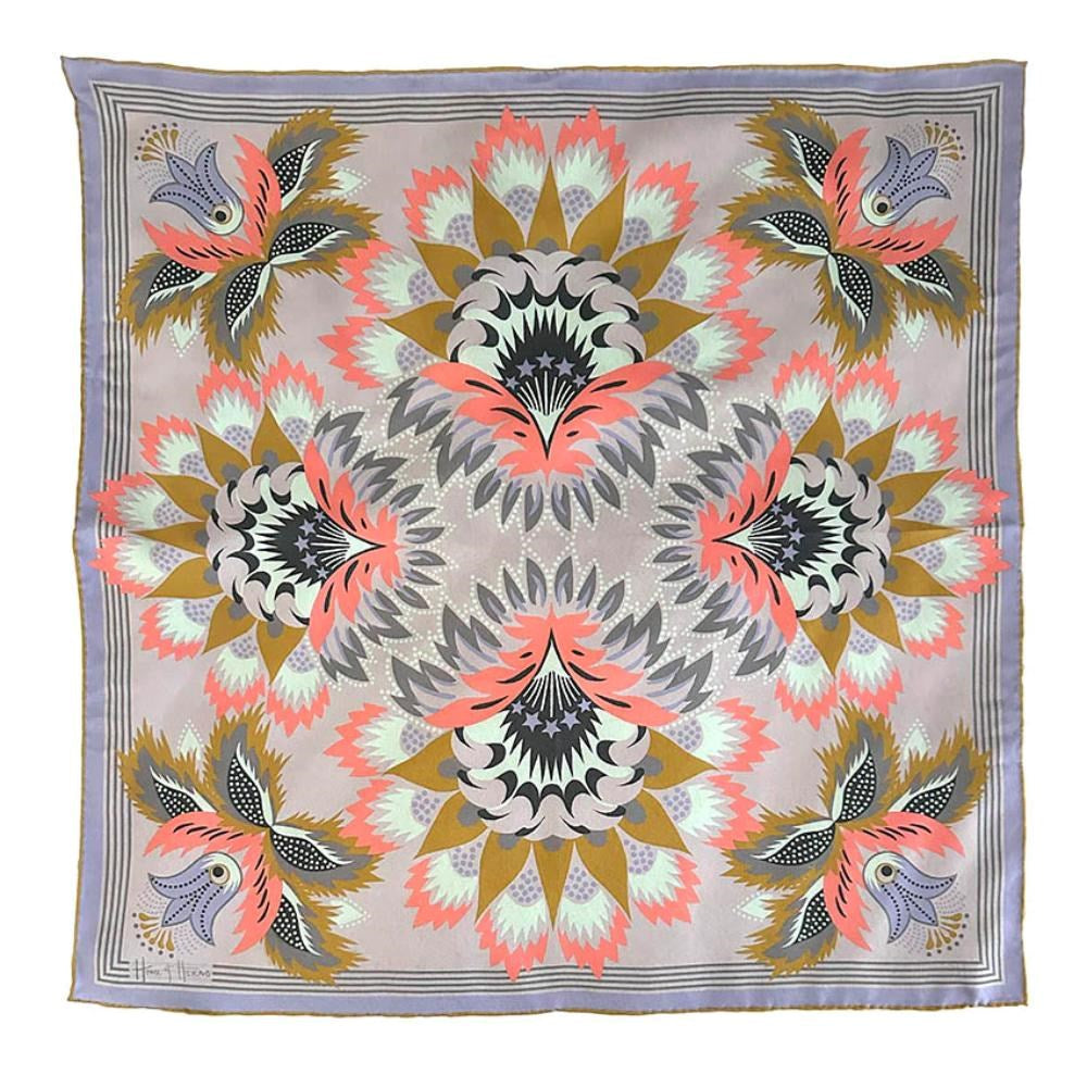 Scarf Silk | 65 x 65cm | Wildflora | House of Heras