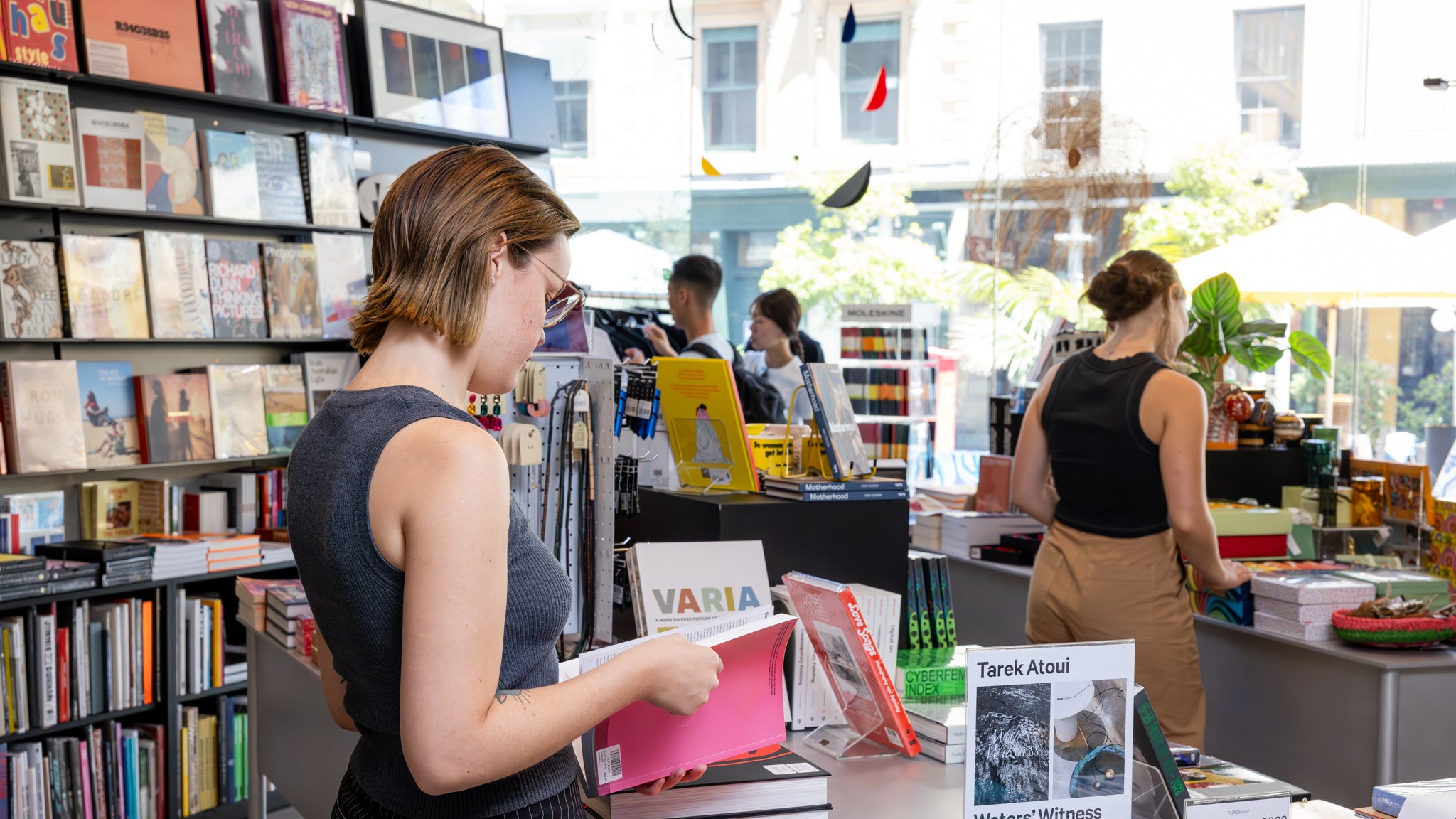 Customers browsing at the MCA Store in Sydney