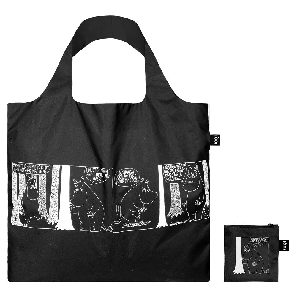 Reusable bag | Moomin comic adventures by Tove Jansson | LOQI