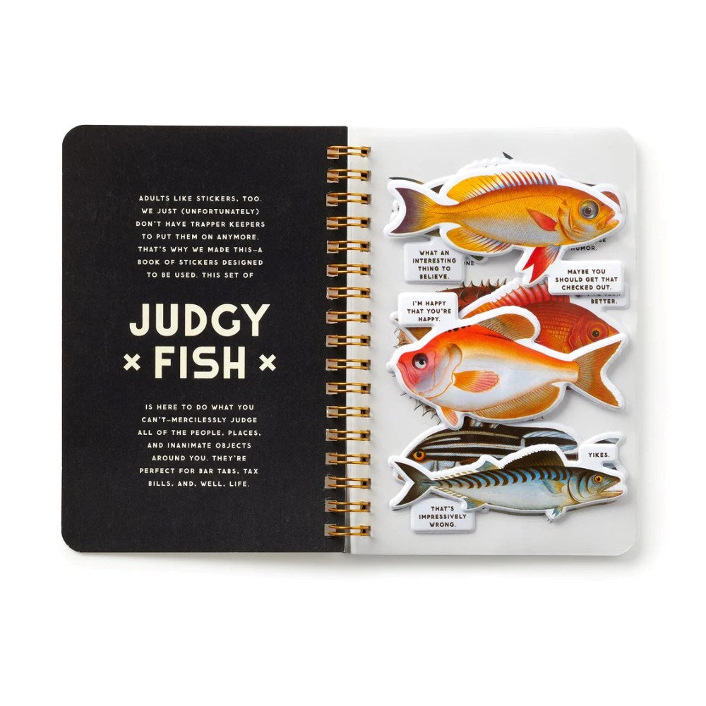 Sticker Book | Judgy Fish