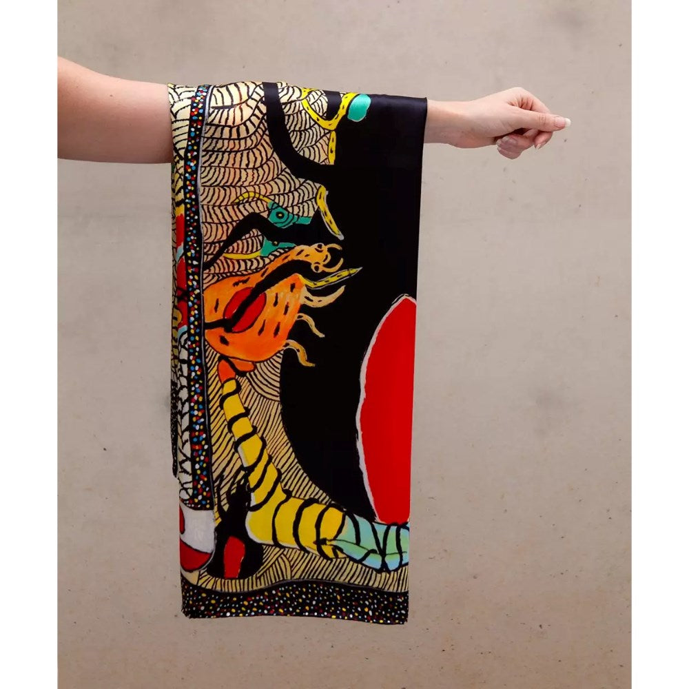 Scarf | Silk | Purlkartu by John Prince Siddon | One of Twelve
