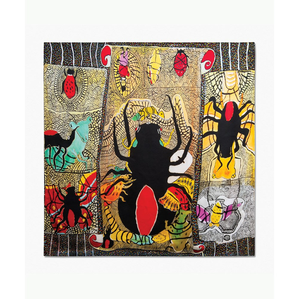 Scarf | Silk | Purlkartu by John Prince Siddon | One of Twelve