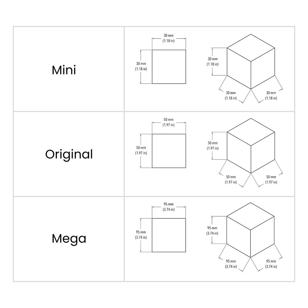 CMY Cube | Original | assorted sizes