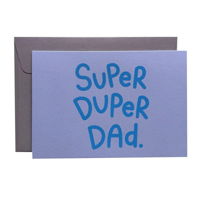 Greeting card | Super duper dad
