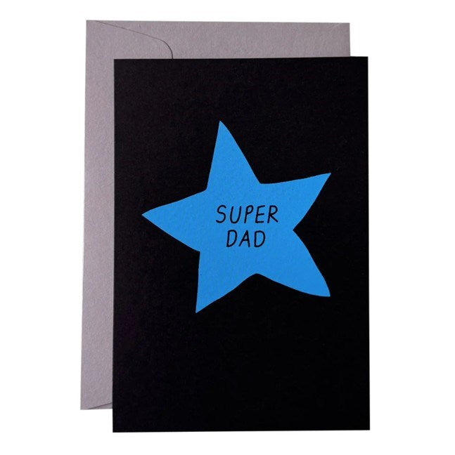 Greeting card | Super star dad