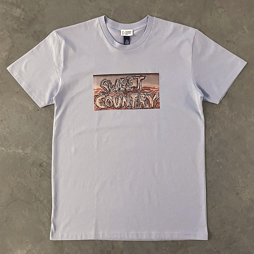 Tshirt | Sweet Country by David Brown | Waringarri Arts x MCA | langgeng