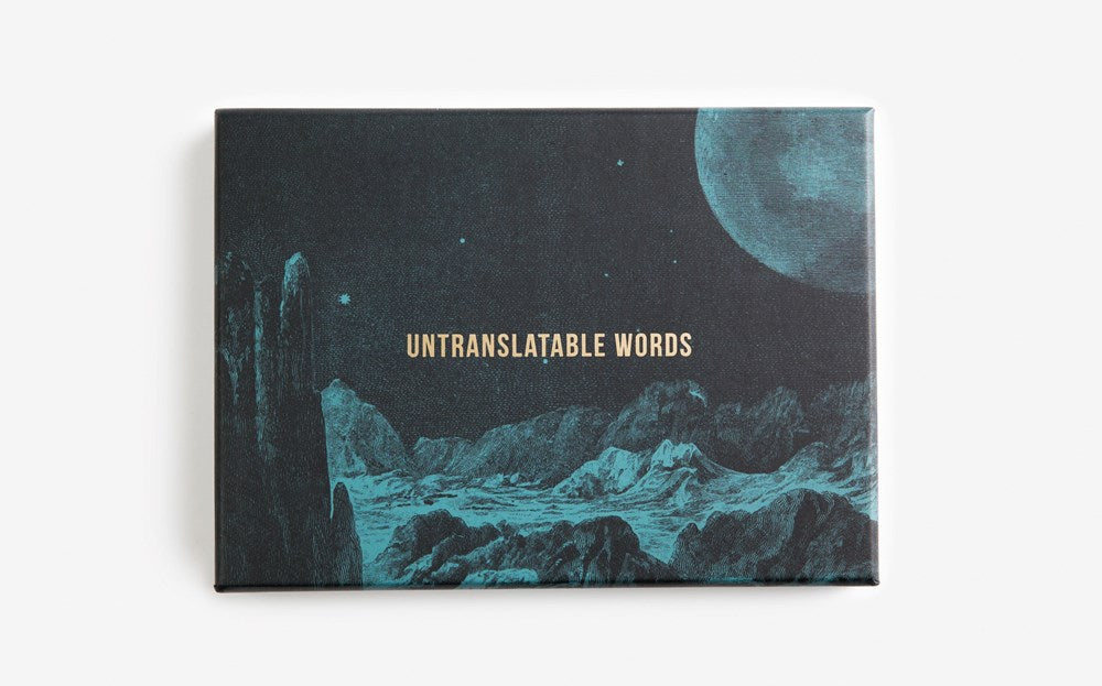Card set | Untranslatable words | The School of Life