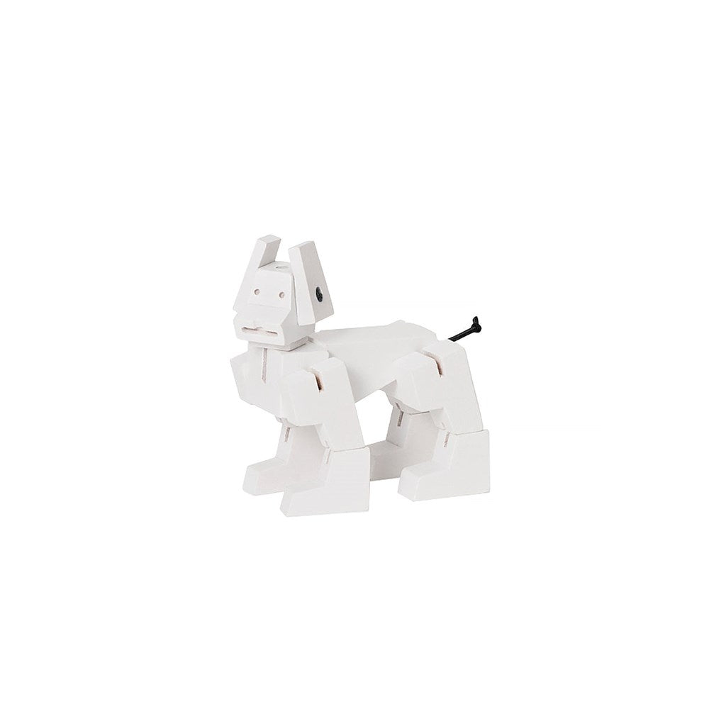 Cubebot | Wooden Milo robot dog toy | micro