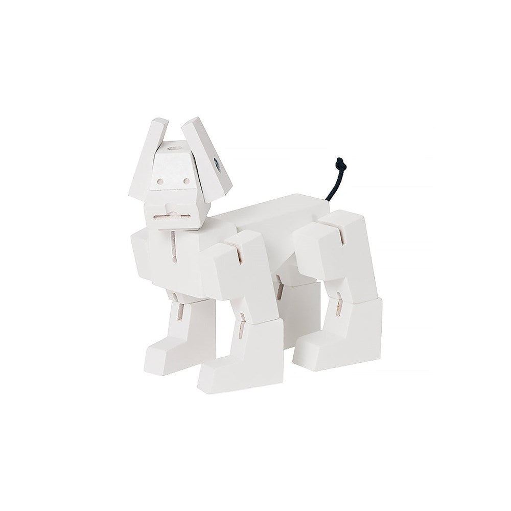 Cubebot | Wooden Milo robot dog toy | small