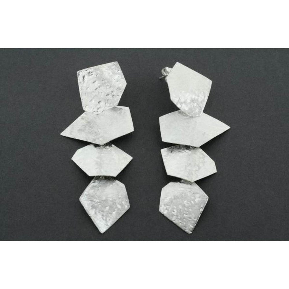 Earrings | Sterling Silver | Four Shards