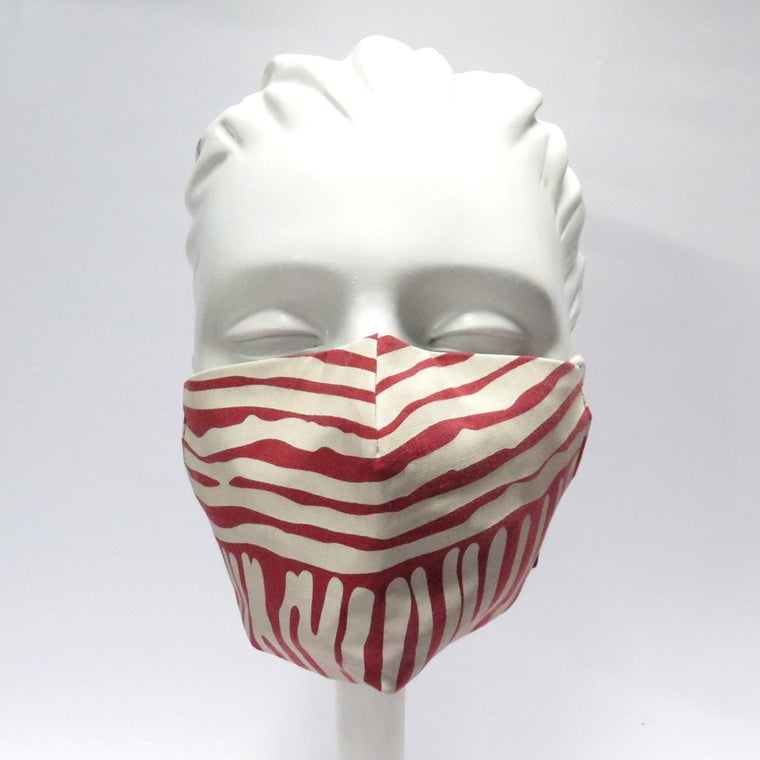 Face Mask | MCA x Ikuntji Artists | Kuruyultu by Eunice Napanangka Jack | Red | Assorted Sizes