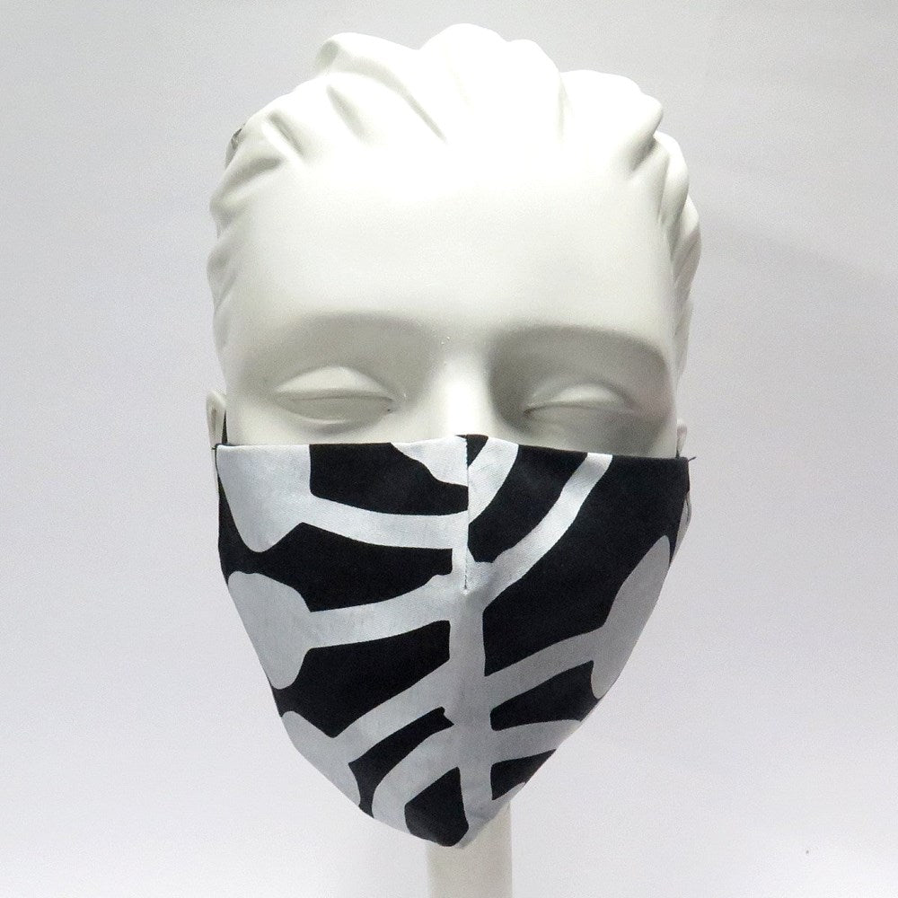 Face Mask | MCA x Ikuntji Artists | Watiya Tjuta by Mitjili Napurrula | Black | Assorted Sizes