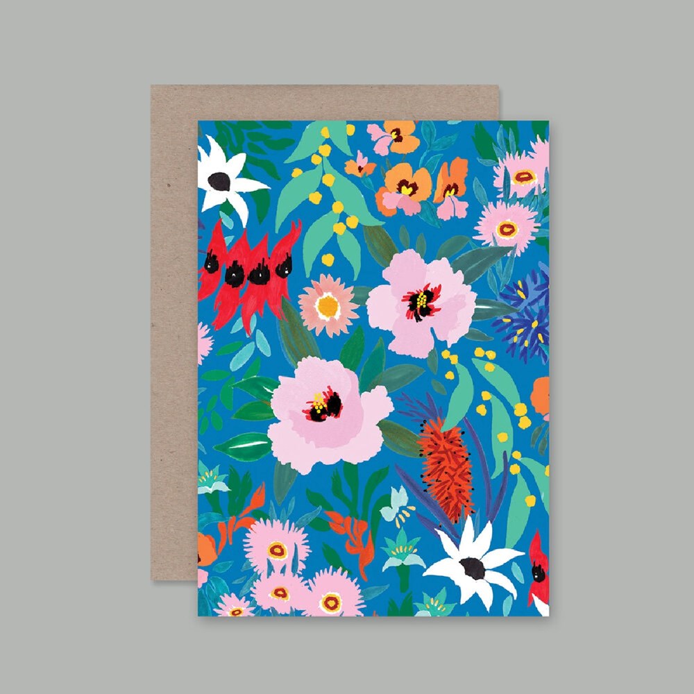 Greeting card | Flower dance | All occasions