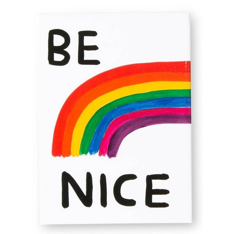 Magnet | Be Nice Rainbow | David Shrigley