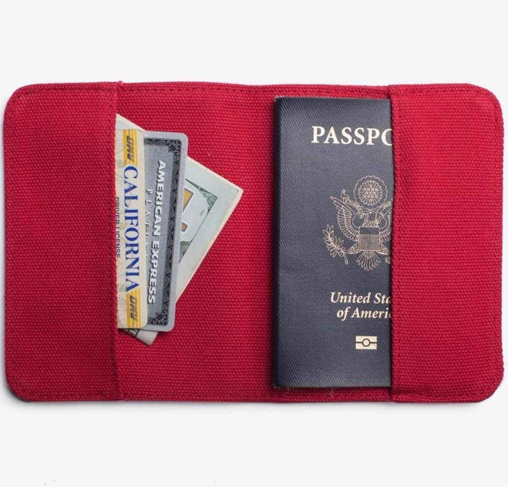 Passport holder | Jet set | canvas