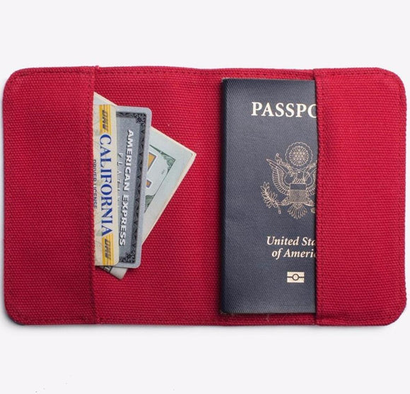 Passport holder | Jet set | canvas