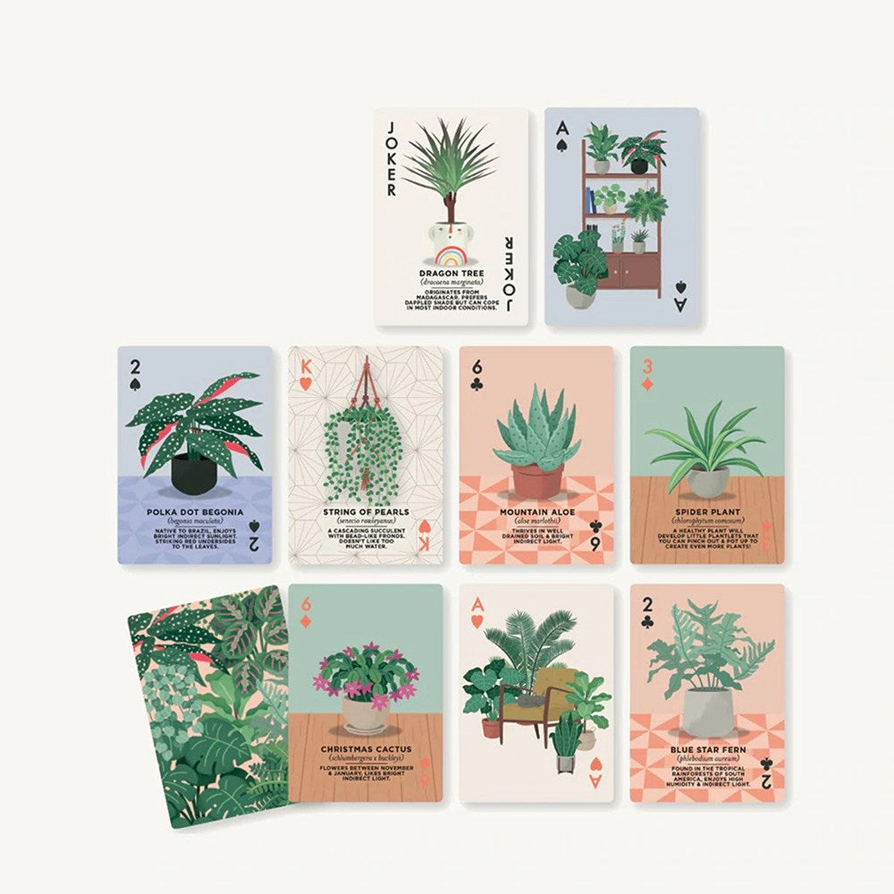 Playing cards | house plants