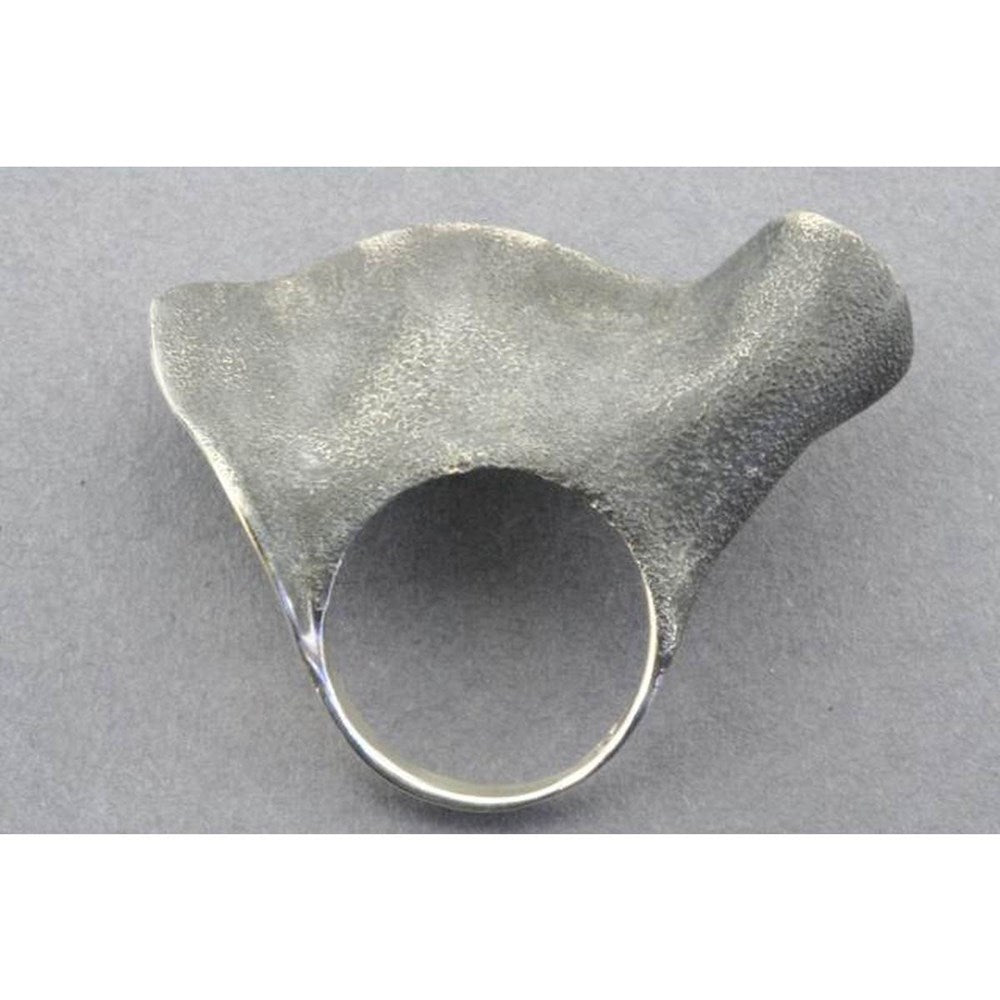 Ring | Sterling Silver | Oxidised Wave | Assorted Sizes