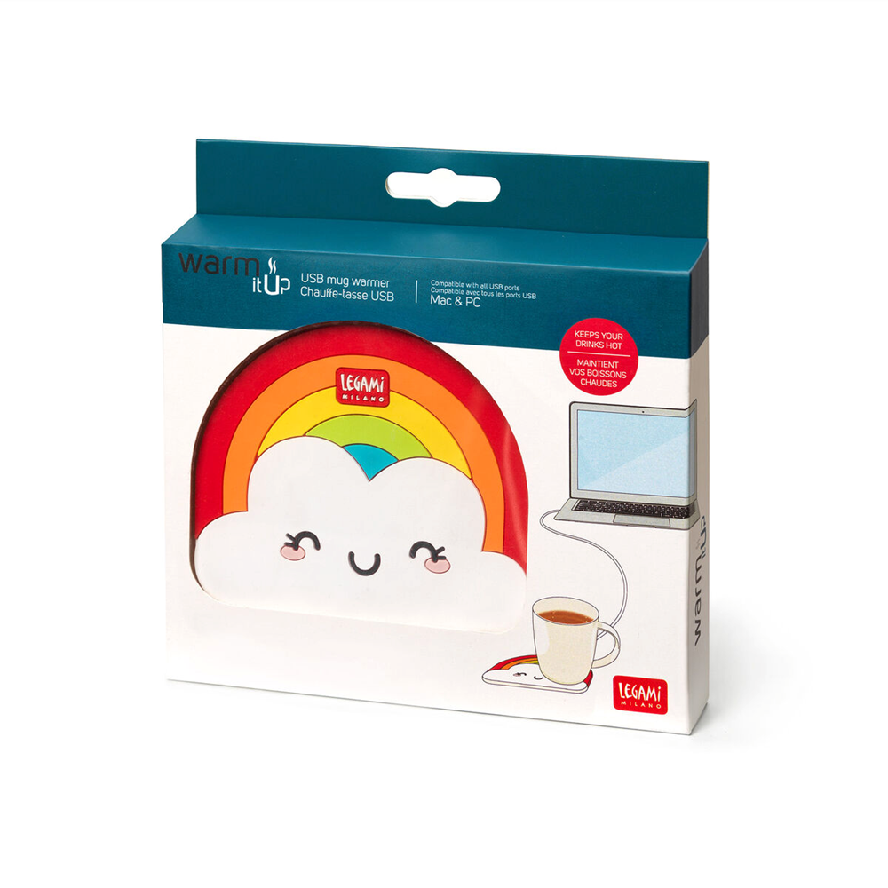 USB mug warmer | Rainbow