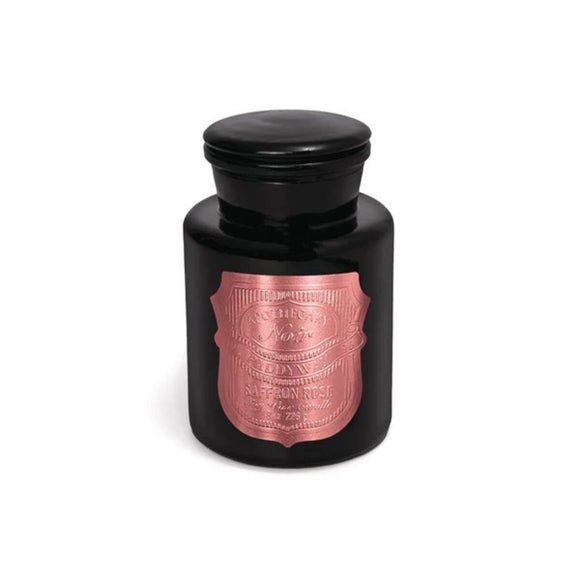 Candle | Apothecary Noir | Saffron rose