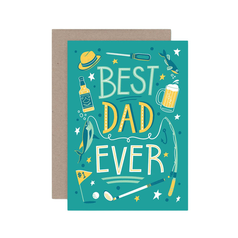 Greeting card | Best dad ever | All occasions