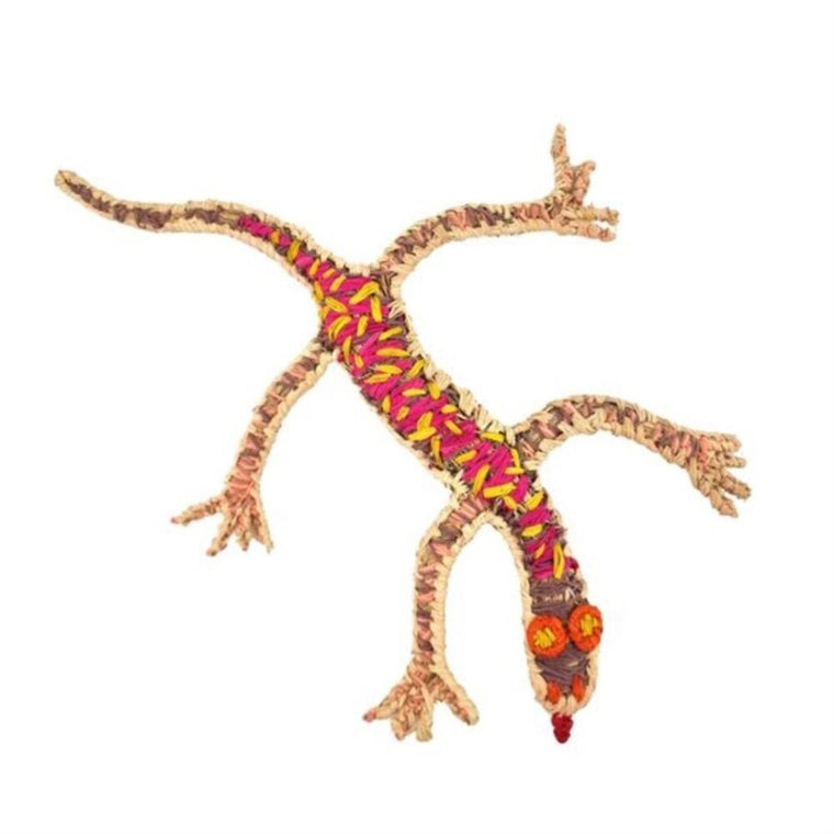 Sculpture | Tinka (lizard) | Pauline Coombe | Tjanpi | 46 x 33 x 4cm