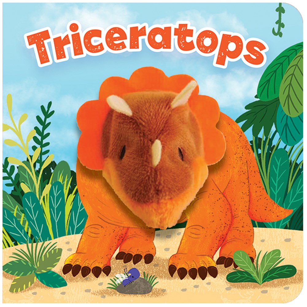 Puppet book | Triceratops