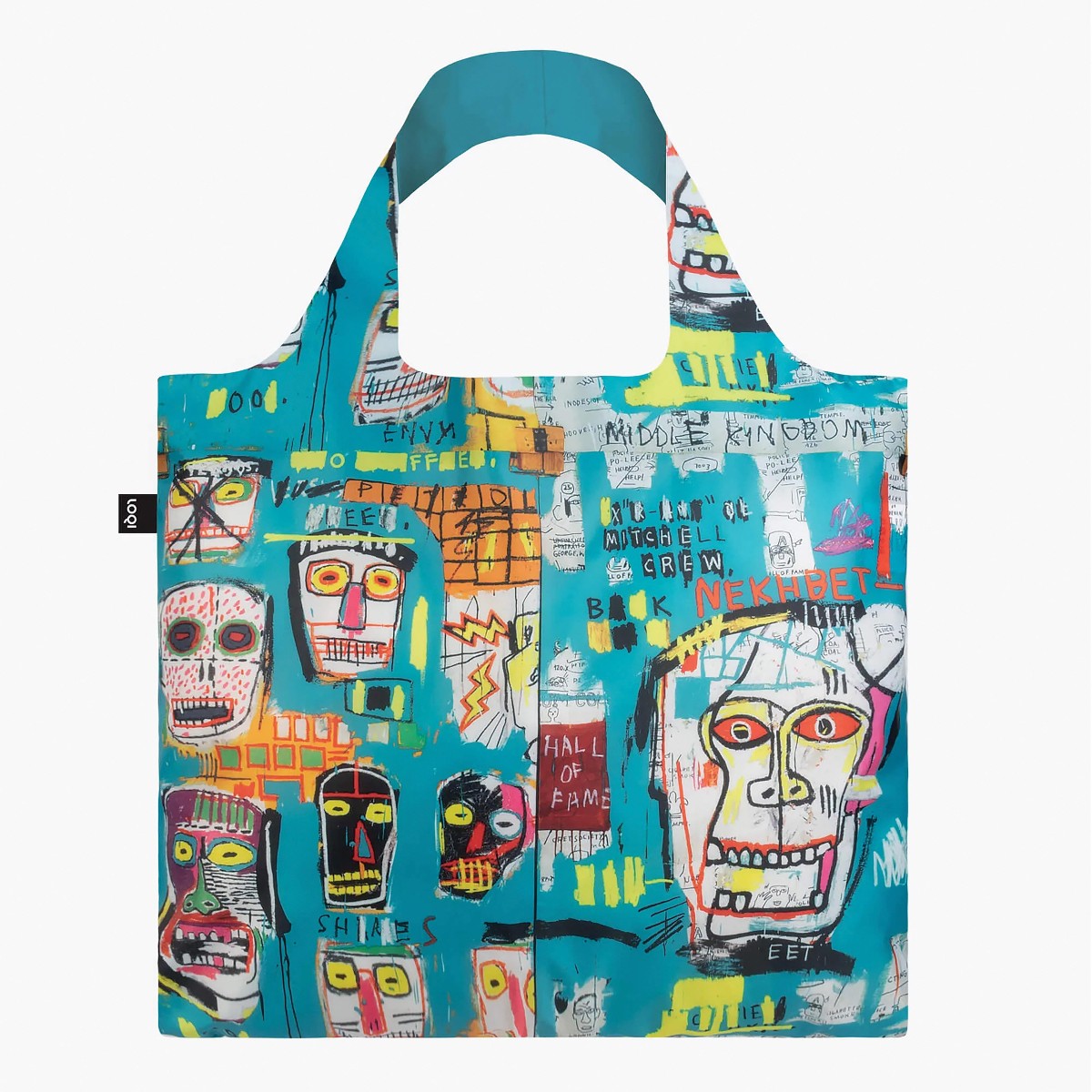 Shopping bag | LOQI | Skull by Jean Michel Basquiat