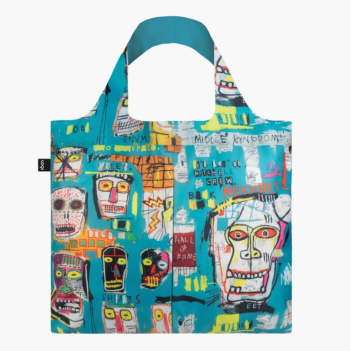 Shopping bag | LOQI | Skull by Jean Michel Basquiat