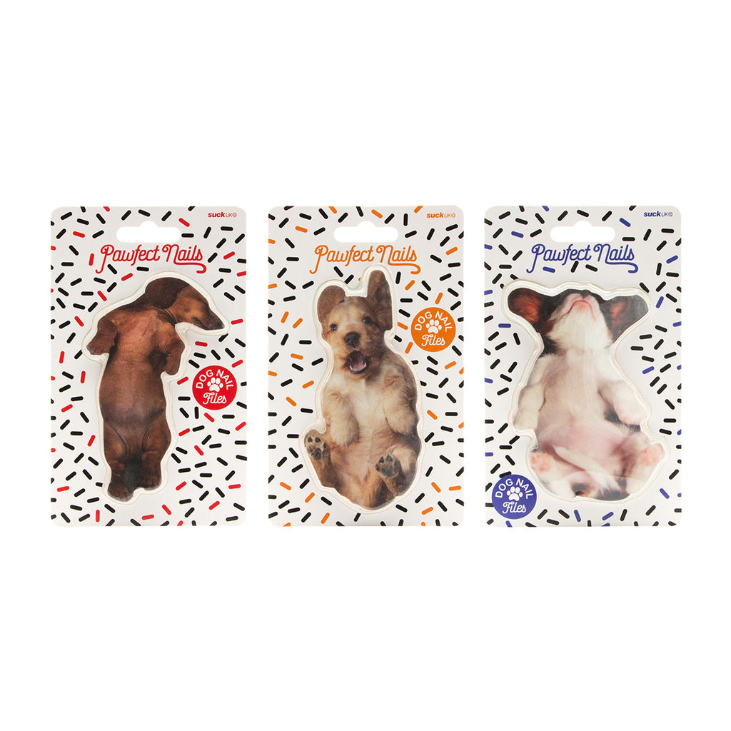 Nail file | Dog Pawfect nails | assorted designs