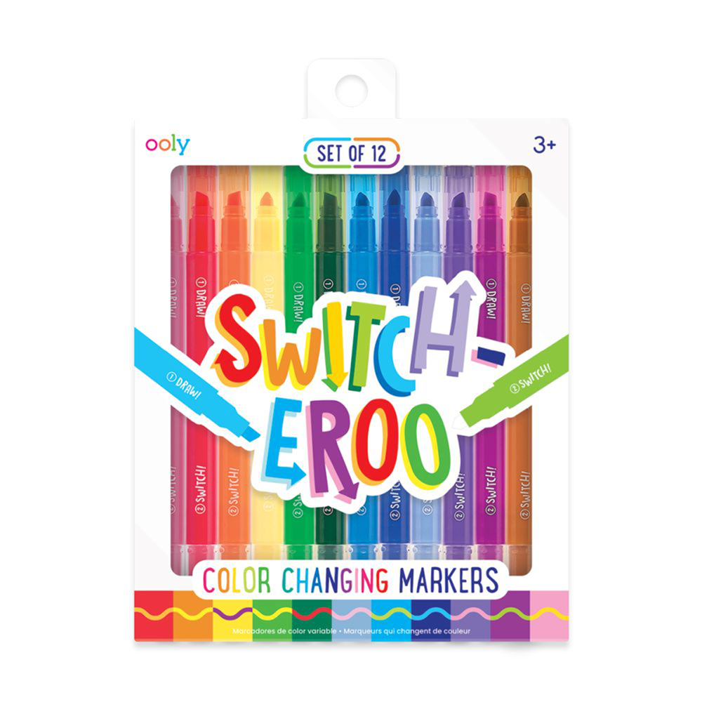 Markers | Switch-Eroo | colour changing | set of 12