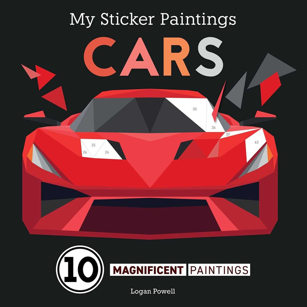 Sticker book | My Sticker Paintings: Cars