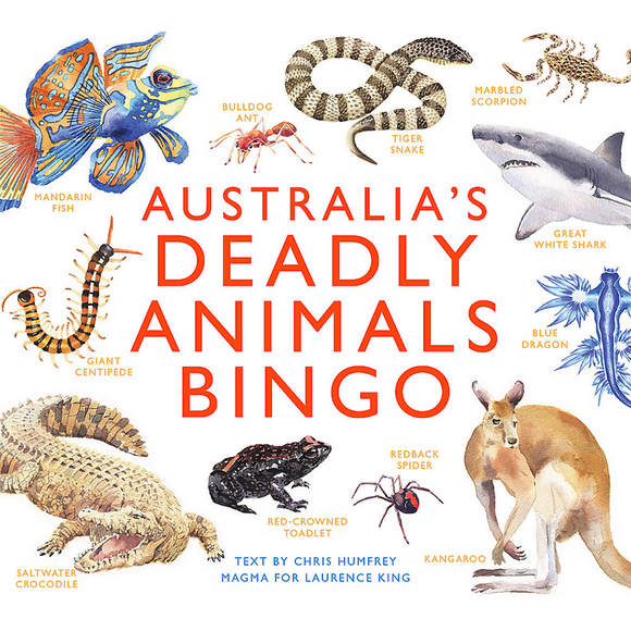 Australia's Deadly Animals Bingo