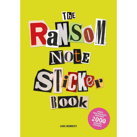 The Ransom Note Sticker Book | Author: Luke Herriott