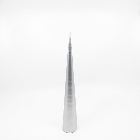 Cone candle | Ester & Erik | metallic | 22cm