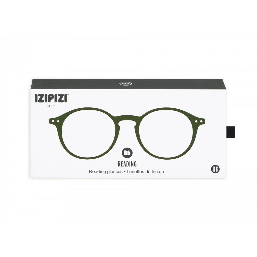 IZIPIZI Reading Glasses | Collection D | Khaki Green