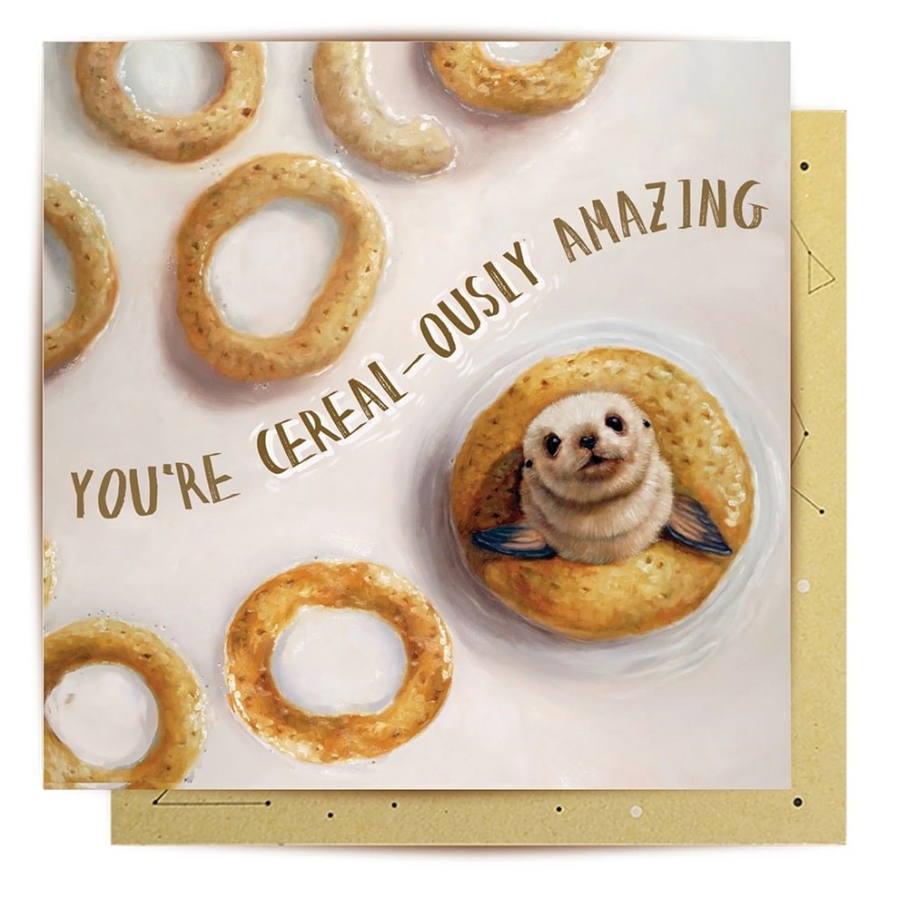 Greeting card | you're cereal-ously amazing | all occasions